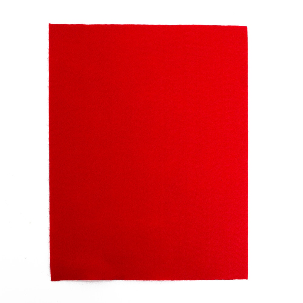 Kunin, Felt, 9"x12", Red